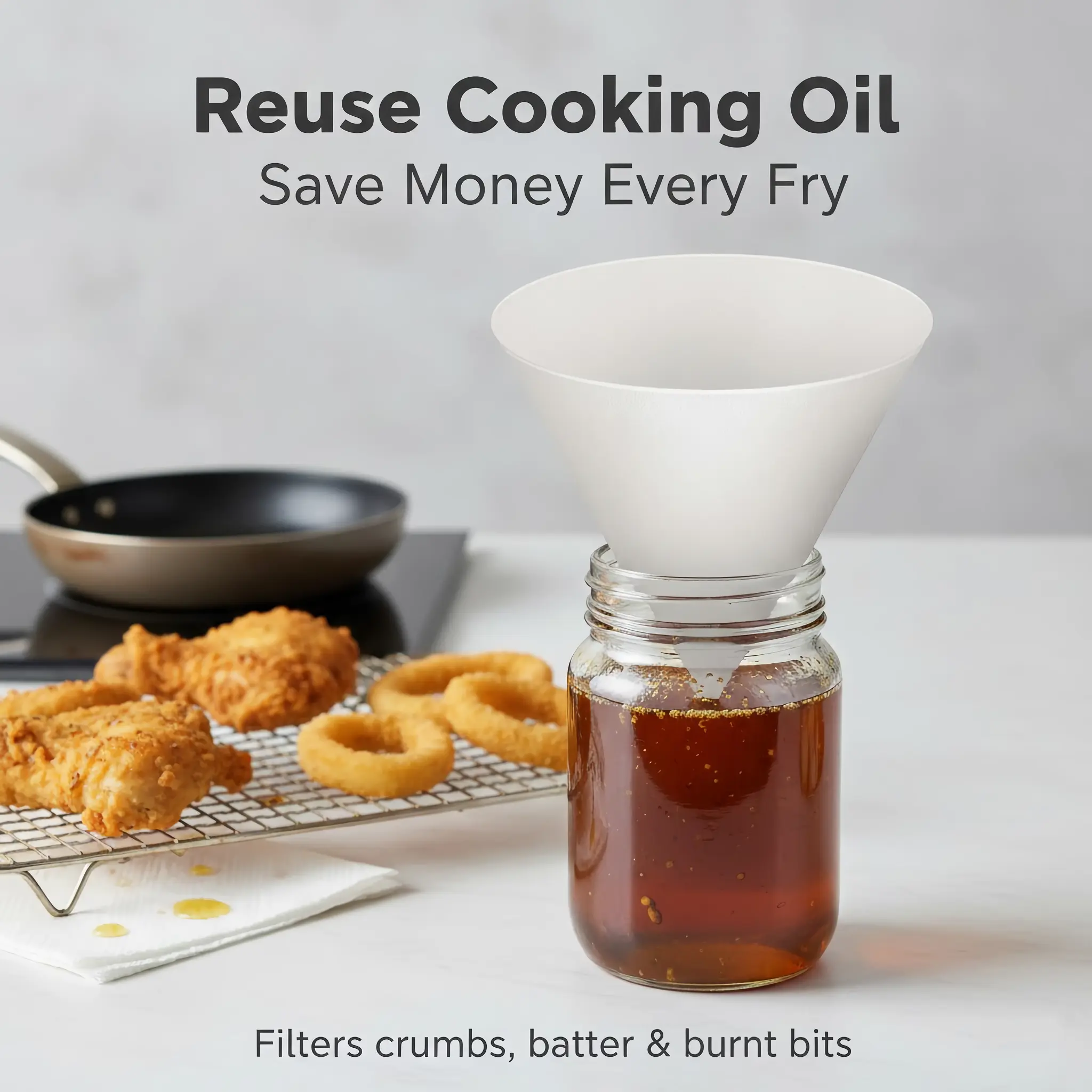 10 Pack 10 Inch Fryer Oil Filter Cones Nonwoven Grease Filters for Cooking Oil Maple Syrup Beeswax and Restaurant Kitchens
