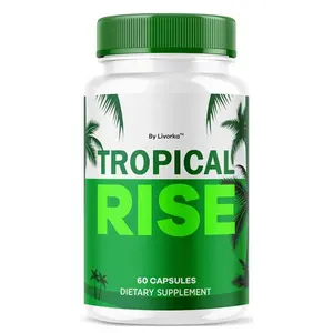 Tropical Rise for Men Pills - Official TropicalRise Support Capsules All Natural Advanced Formula, Tropicalrise Supplement Pills for Overall Health & Wellness, 60 Capsules for 1 Month