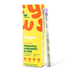 Twyst Pineapple Habanero & Lime Skinny Mocktail Mixer with 5 Calories No Added Sugar for Effortless Entertaining - Drink, Beverage​