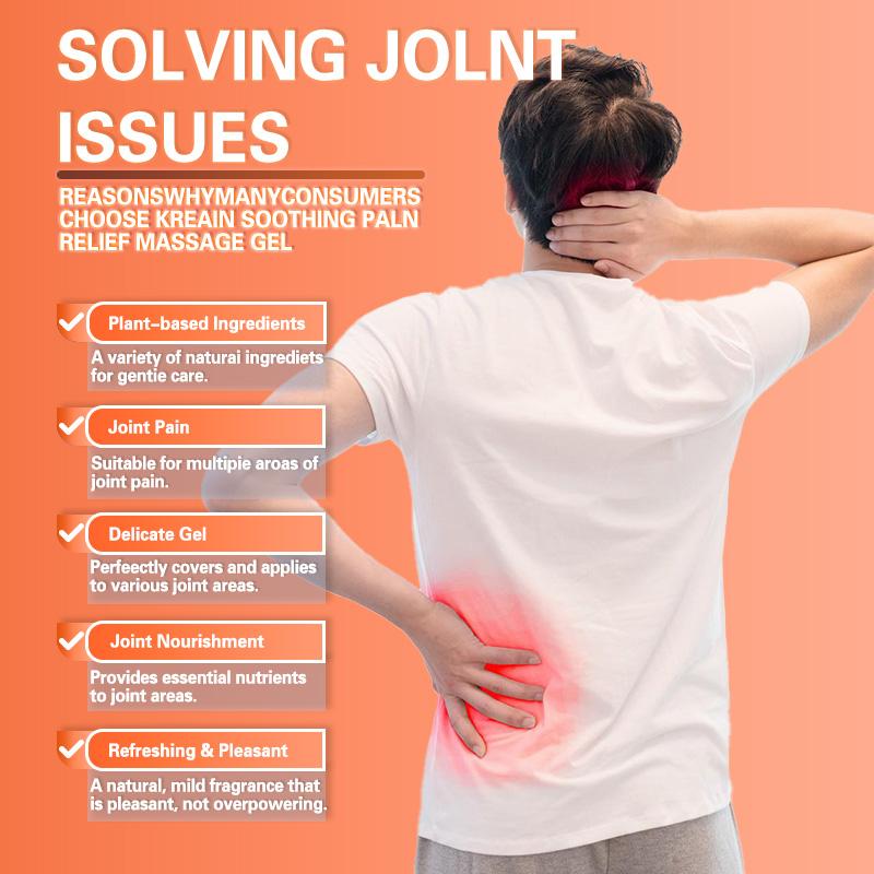 Etrnits Joint Relief Massage Cream 100g for Knee Lumbar Neck Hand & Foot Repair Therapeutic Gel for Muscle Relief and Pain Management