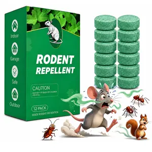 Pesticide-Free Peppermint Rodent Repellent Balls (12Pack), Pet Friendly, Natural Mouse & Bug Deterrent for Indoor Outdoor Home Garage #SummerVibes