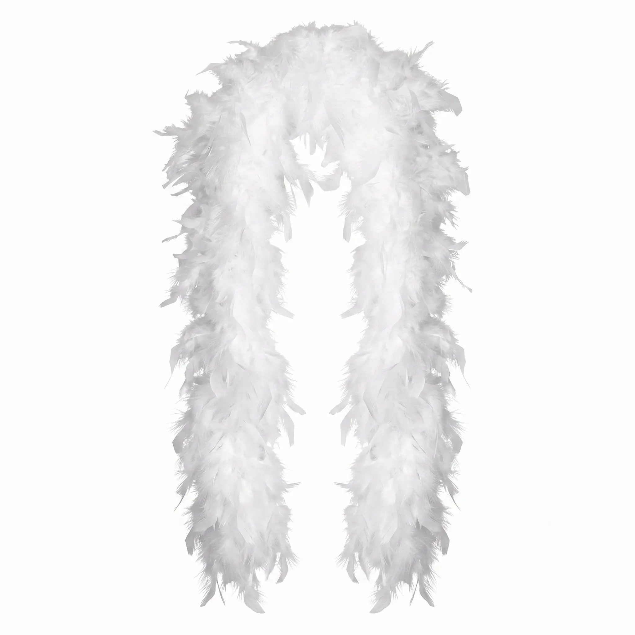 Elegant White Feather Boa - 72" Costume Accessory