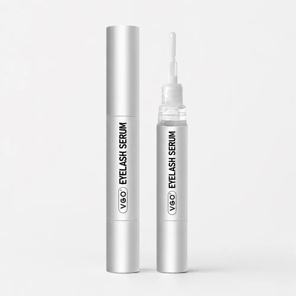 VGO Lash Serum Lash Essential, 3ml / 0.1 FI. Oz. Eye Flower Eyelash Makeup