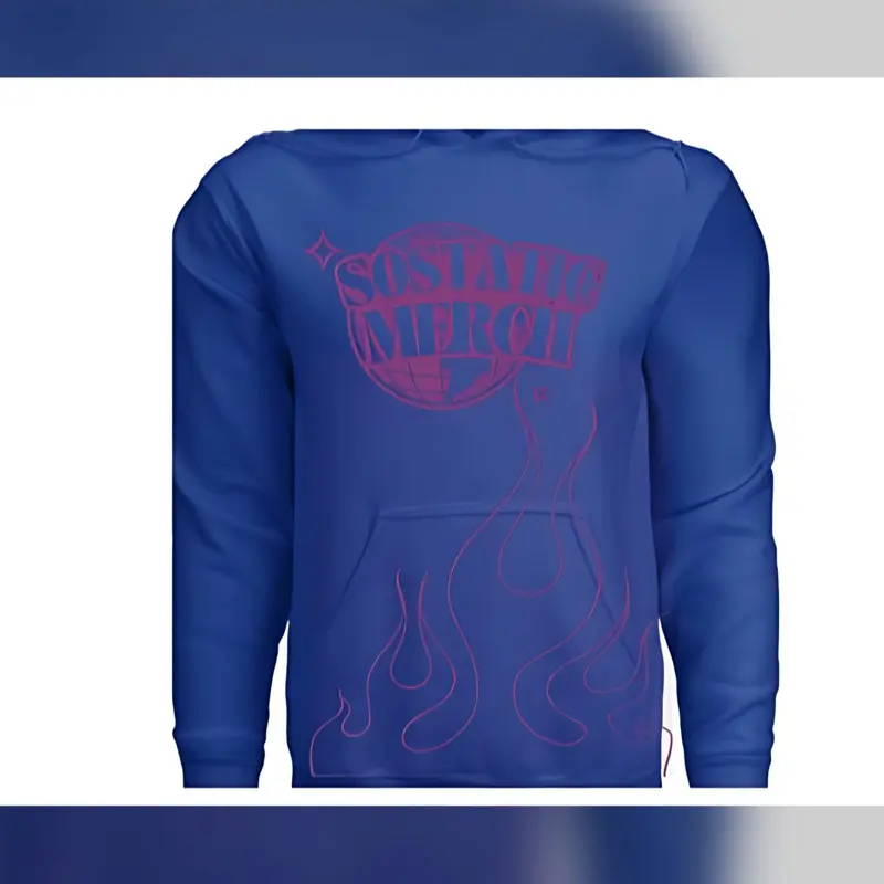 SoStaticMerch Royal blue Hoodie