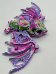 Flushie 9" Hollow Bat - Random Colors & Striping