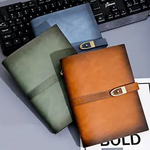 Genuine Leather Travel Notebook with Cowhide Cover, Removable Loose Leaf Design, 200 Pages of Lined Paper for Planning and Journaling