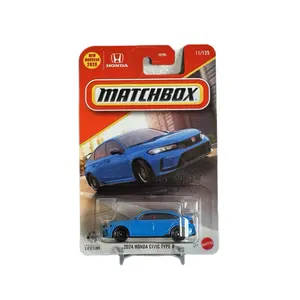 Matchbox 2024 Honda Civic Type R Diecast Car - Blue 1/64 Scale Collectible Model