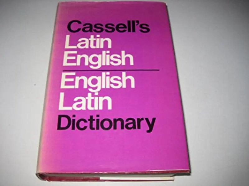 USED Book - Cassell's New Latin-English, English-Latin Dictionary by D.P. Simpson (Hardcover) - english