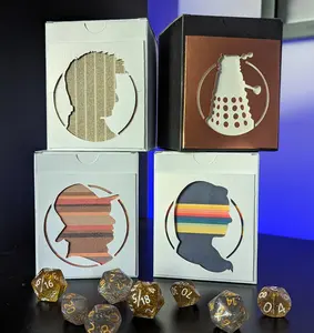 The Doctors and Dalek MtG Handmade Deck Box Pack