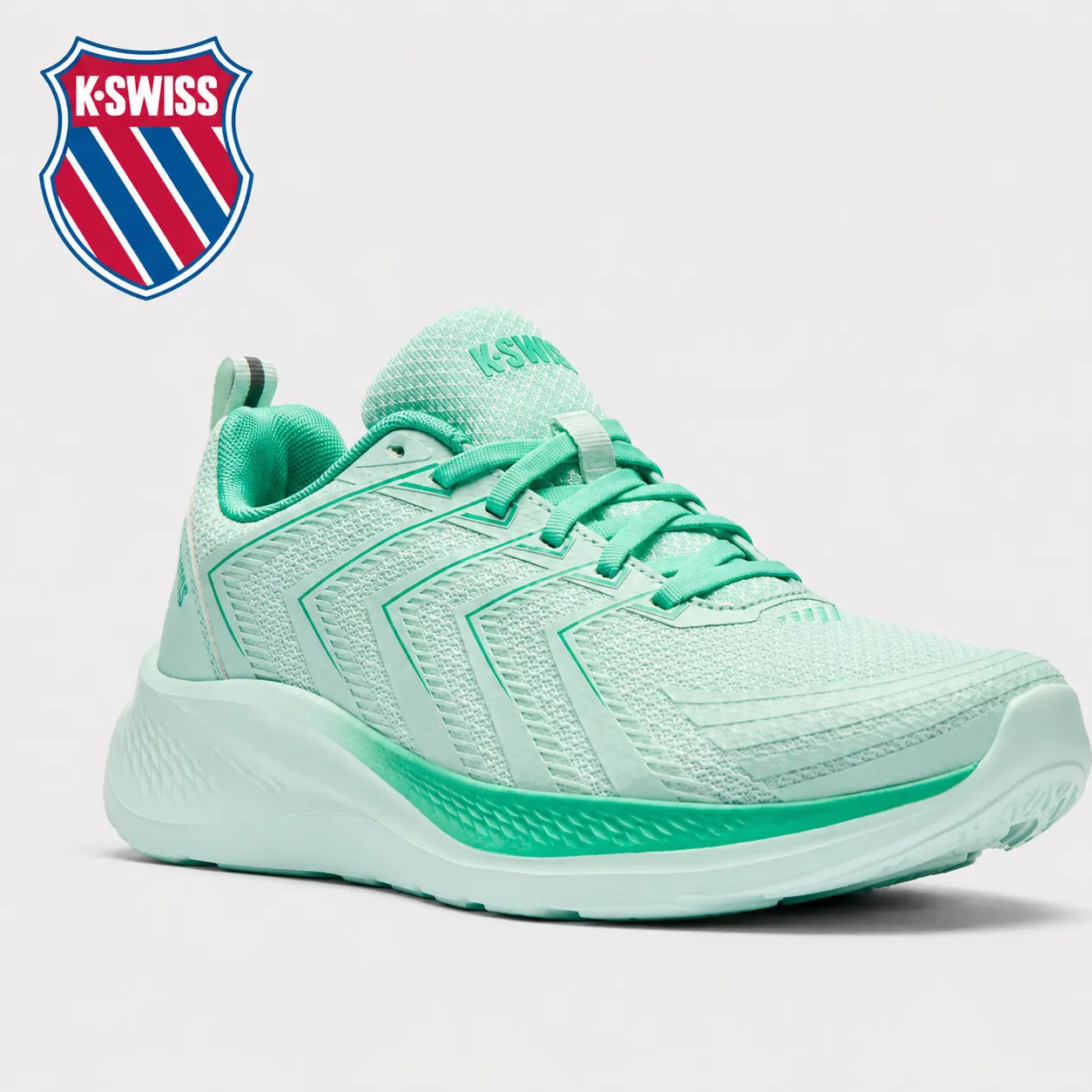 K-Swiss Women's Mellow Fashion Sneakers - Lightweight, Breathable, Green