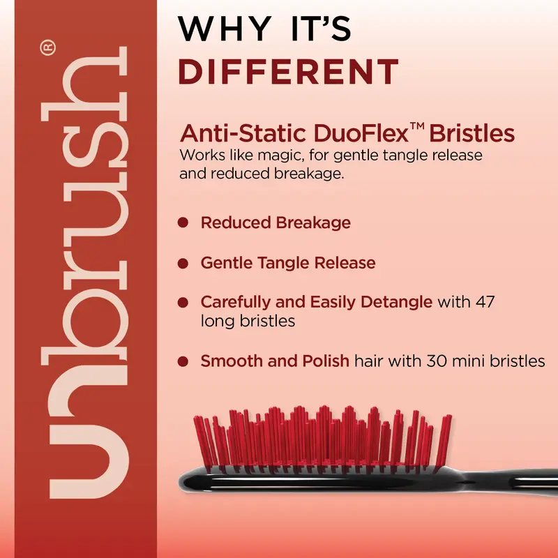 UNbrush OG Detangling Hair Brush by FHI HEAT 2