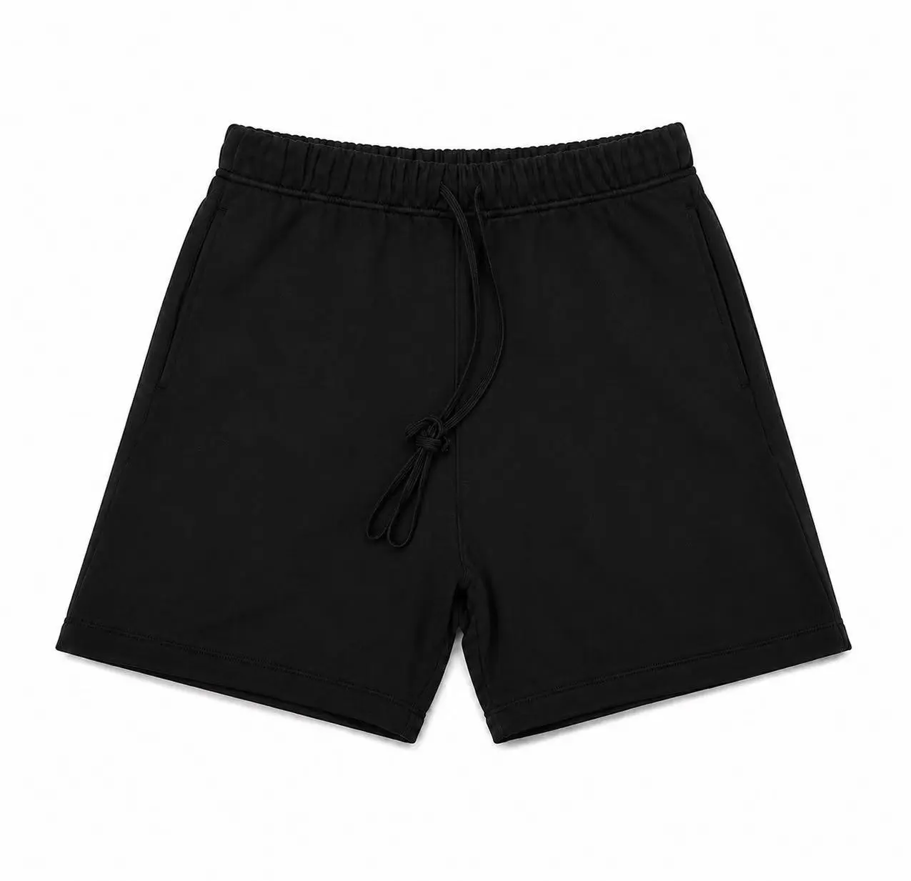 215 Limo black shorts half-size-oversized fit