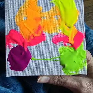 Painting created by Flower.