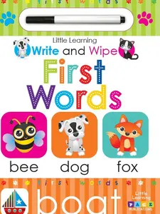 Write and Wipe First Words