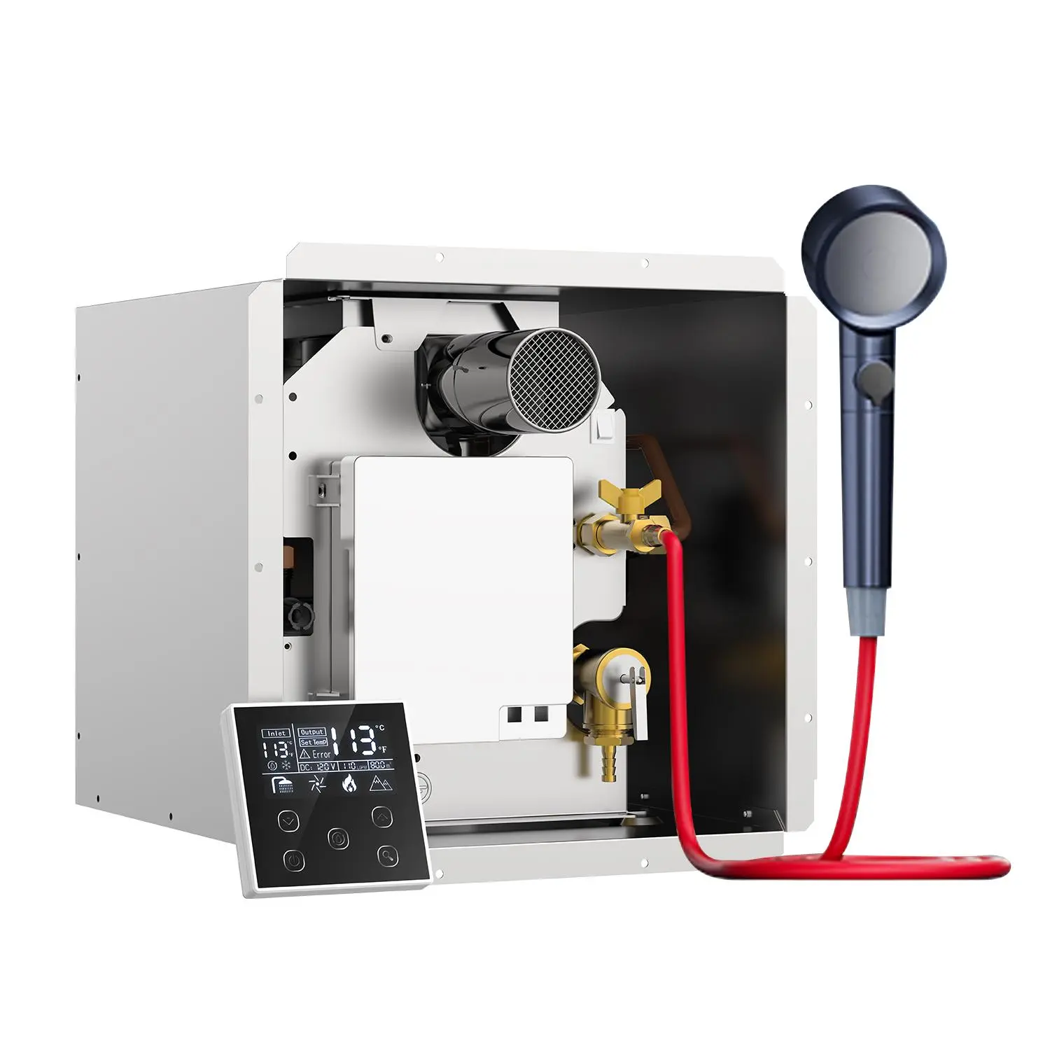 Luxury model 15.2" x 15.2" x 14.1"