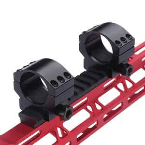 Tactical Scope Mount Bracket 30mm Tube Clamp, Picatinny Mount for Scopes, Aluminum Alloy Material, Low Profile Scope Mount Rings