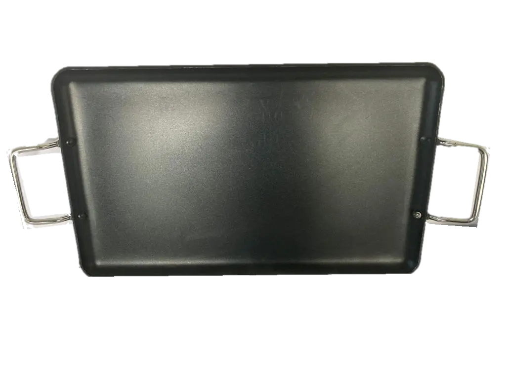 Parrilla Doble Grande Antiadherente 19" x 11.5" / 48 x 29 cm / Large 19" Nonstick Double-Burner Griddle