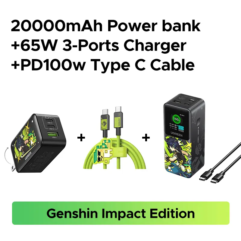 3 Piece Genshin impact Limited Bundle