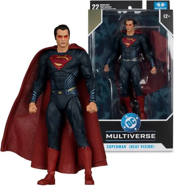 DC Multiverse - Batman V Superman: Dawn of Justice - 7" Superman (Heat Vision) Action figurine/statue  [COLLECTIBLES] Action figurine/statue