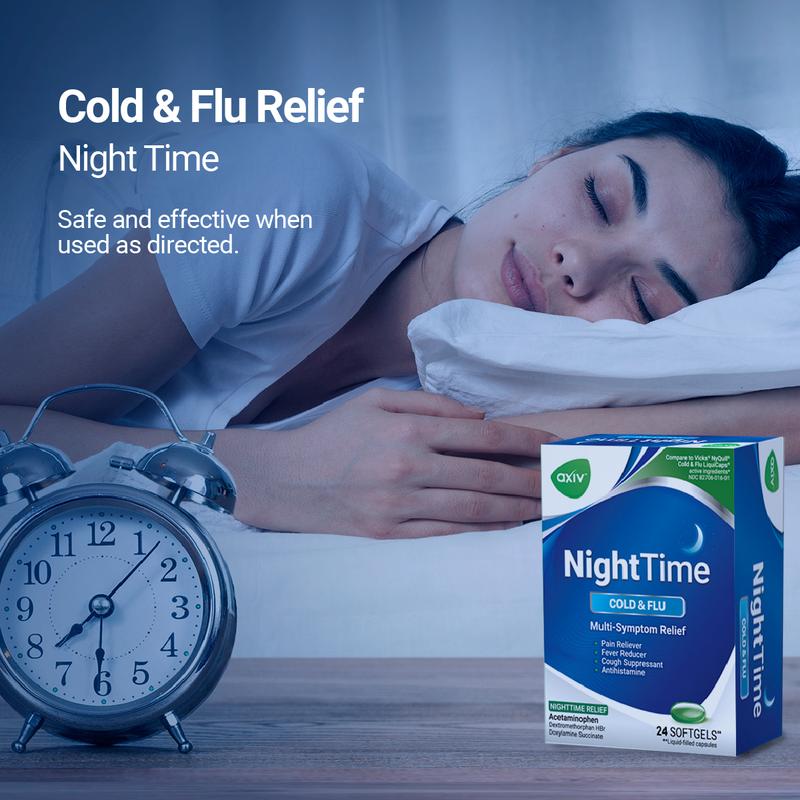 AXIV NightTime 24 Softgels