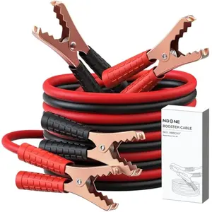 Heavy Duty Jumper Cables for Car Battery – 10FT 10-Gauge Automotive Booster Cables for Jump Starting Dead or Weak Batteries