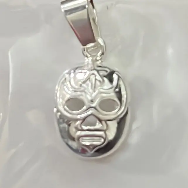 Lucha libre máscaras pendant silver 925