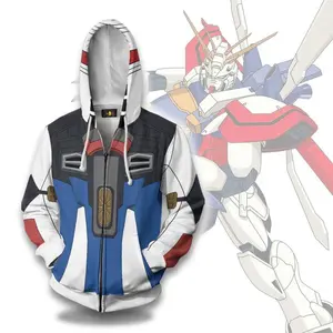 Pemagear Burning Gundam Mobile Fighter G Gundam 3D All Over Print Hoodie