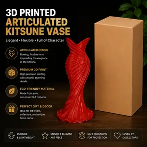 1 3D-printed dress-shaped vase ornament, a casual dress-style figurine—available in classic, multi-color printed plastic. Perfect for home decor, desk displays, car accessories, and party gifts.
