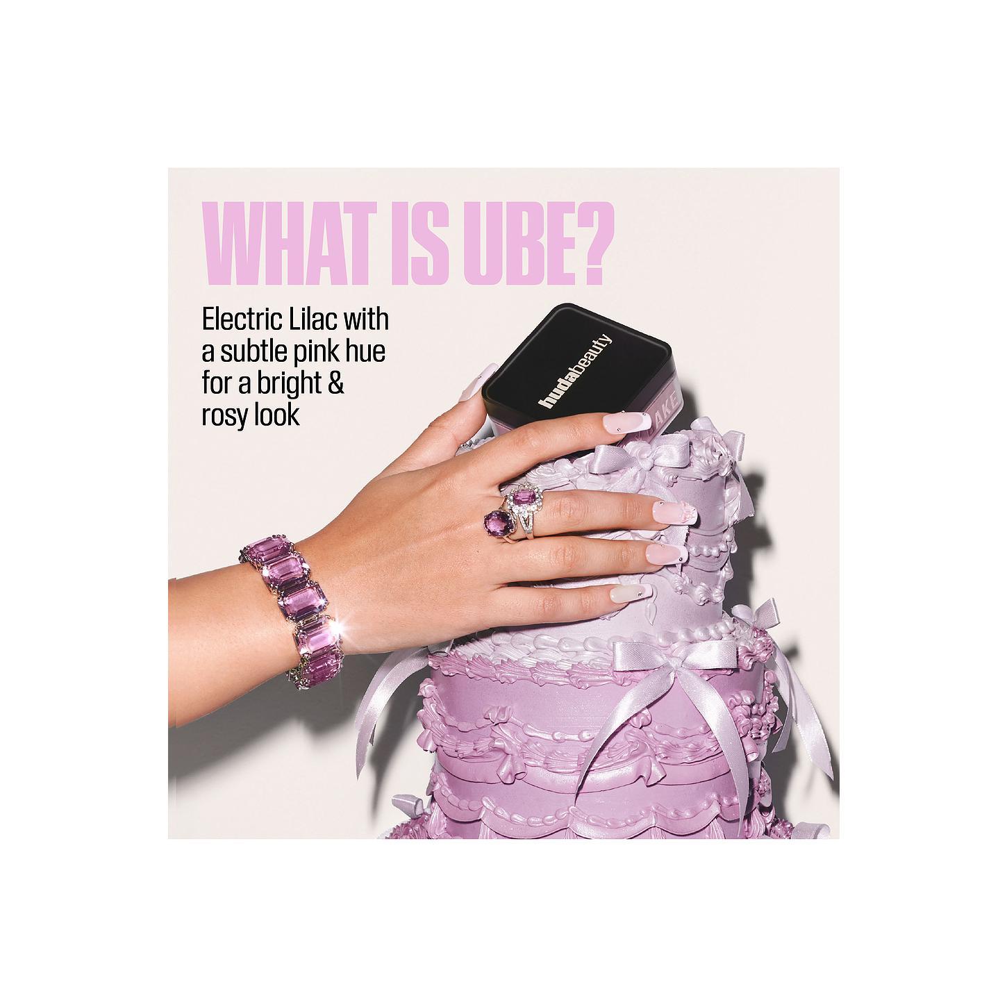Huda Beauty Easy Bake Loose Powder in Ube Birthday Cake