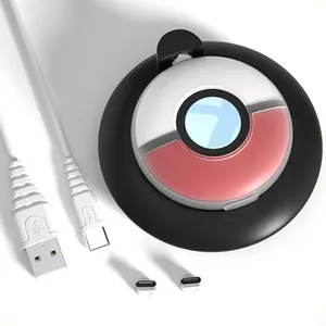 Poke GO Plus + Charger, Poke GO Plus Plus Charging Dock with Silicone Case for Poke GO Plus + and USB C Cable