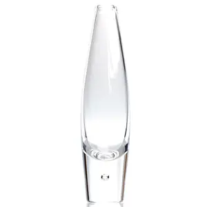 Signed Modernist Teardrop Steuben Art Glass Bud Vase: Elegance in Glasswork