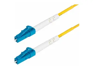 StarTech 11m (3.3ft) LC to LC (UPC) OS2 Single Mode Simplex Fiber Optic Cable