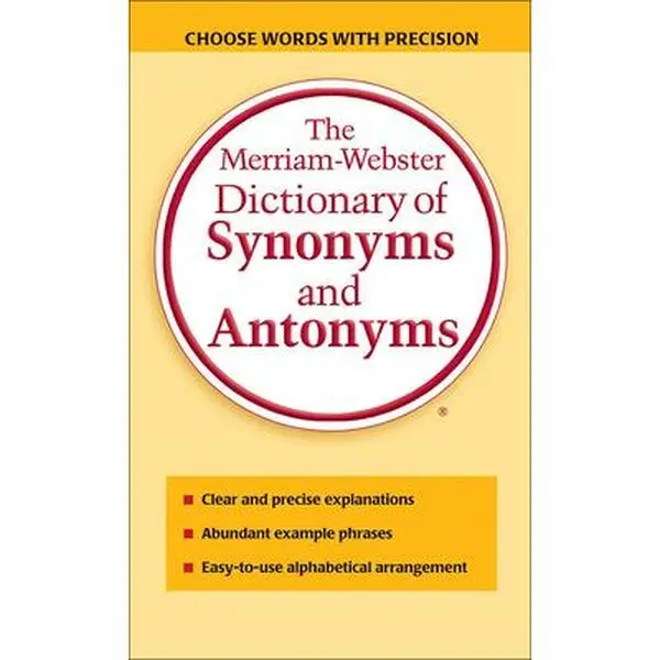 USED Book - Merriam-Webster Dictionary of Synonyms and Antonyms by Merriam-Webster, Eds. (Unknown) - english