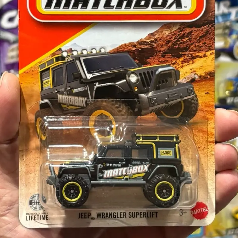 Mbox Lifted Jeep Wrangler diecast car 1:64 scale
