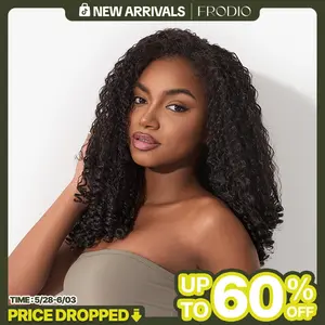 Frodio Veraluxâą Blend Human Hair Burmese Curly 3-in-1 Half Wig Spiral Ends #summervibes Frodio Veraluxâą Blend Human Hair Burmese Curly 3-in-1 Half Wig Spiral Ends #summervibes