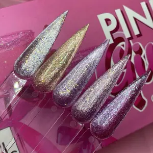 Pink Girls Fantasy Nails