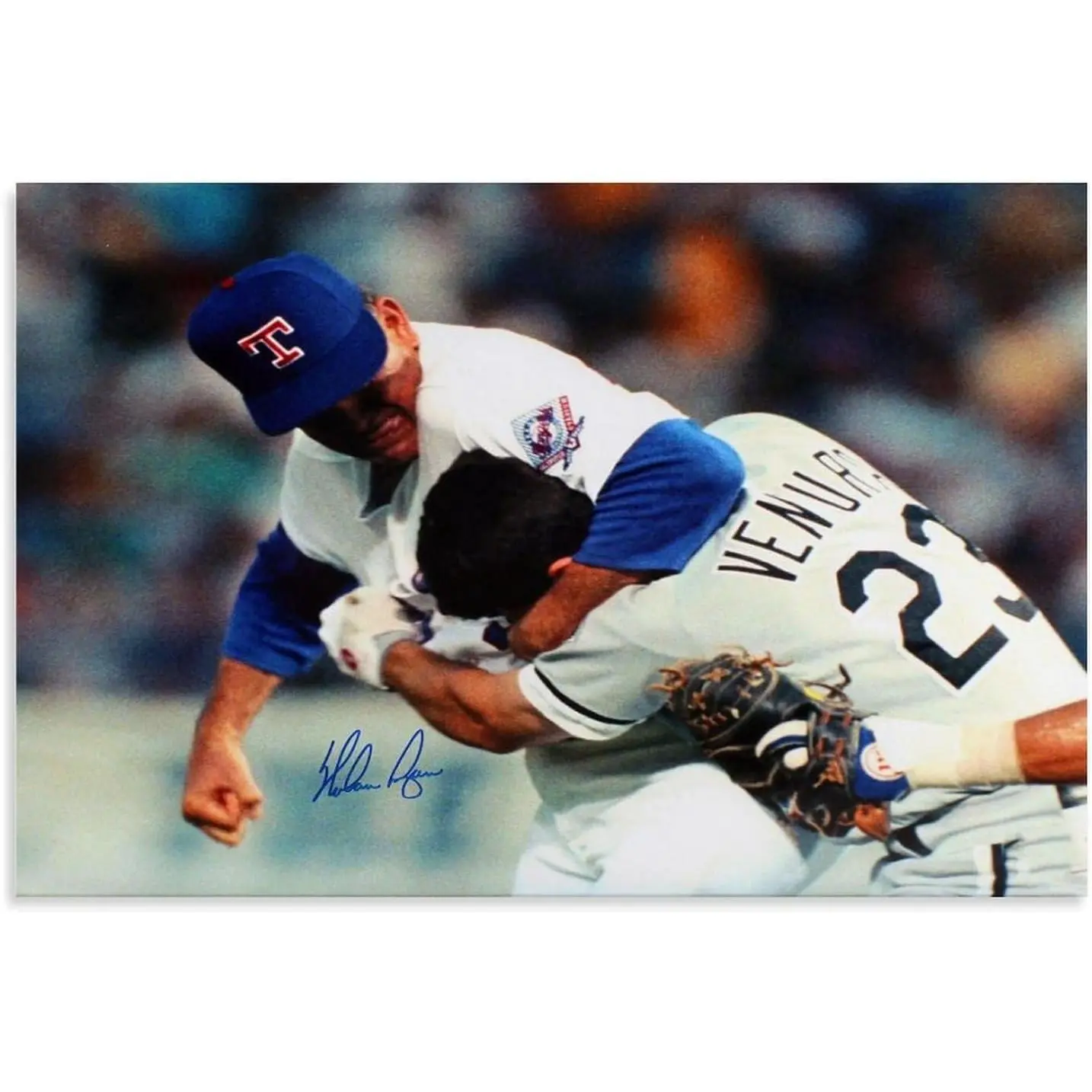Nolan Ryan Famous Baseball Player Black-and-White Retro Quotes Canvas Print Poster, Customizable Decorative Room Accessories for Bedroom, Kid Room, Bar Office Wall Art Gift (Frame-Style)