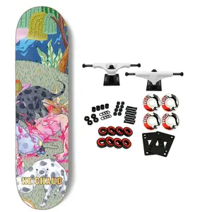 Darkstar Skateboard Complete Kechaud Johnson Liu-Wong Super Sap  8.0" x 31.6"