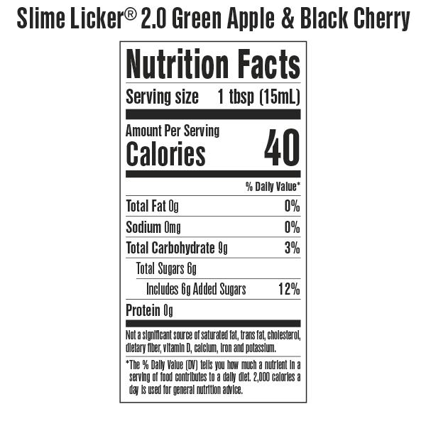 Slime Licker 2.0 - Strawberry, Blue Razz, Black Cherry or Green Apple