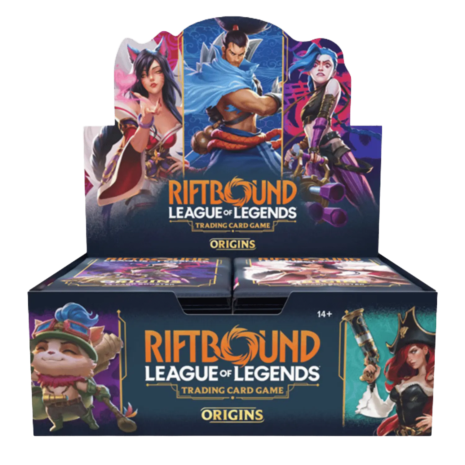 Riftbound TCG - "Origins" Booster Packs and Boxes - League of Legends TCG (24 Pack Boxes)
