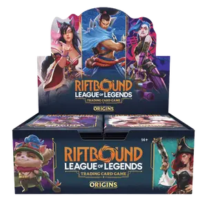 Riftbound TCG - "Origins" Booster Packs and Boxes - League of Legends TCG (24 Pack Boxes)
