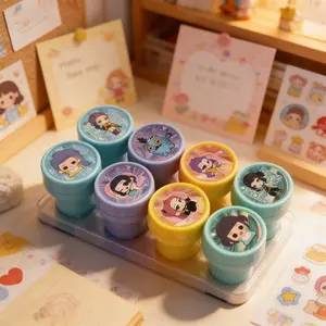 Kpop Demon Hunter Stamps Kids Classroom School Rewards Party Favors Goodie Bag Gifts Birthday Decorations