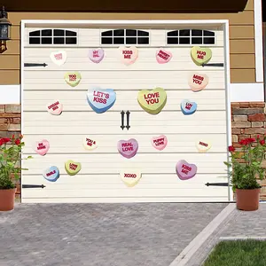 Candy Hearts Garage Door Magnets