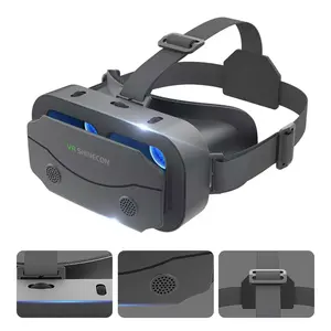 2026 Adjustable Wearable VR Headset for Game Play, Smart Accessory Compatible with Phones and Electronic Devices