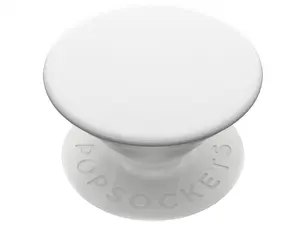 PopSockets: Phone Grip with Expanding Kickstand, Pop Socket for Phone - White