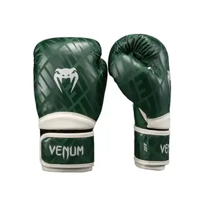 Venum Contender 1.5 XT Kids Boxing Gloves - Forest Green/Off White