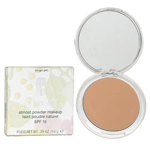 Clinique Almost Powder Makeup SPF 15 - Lightweight, Flawless, Fragrance-Free No. 03 Light Natural Looking Concealer & Foundation, 10g/0.35oz