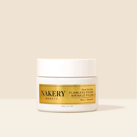 Nakery Pave the Way Flawless Filter Wrinkle Filler Anti Aging Serum, 30ml Smooth Firming Anti Aging Product for Firmer Skin - Controls Shine and Oil
