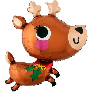 Anagram 30" Adorable Reindeer Balloon