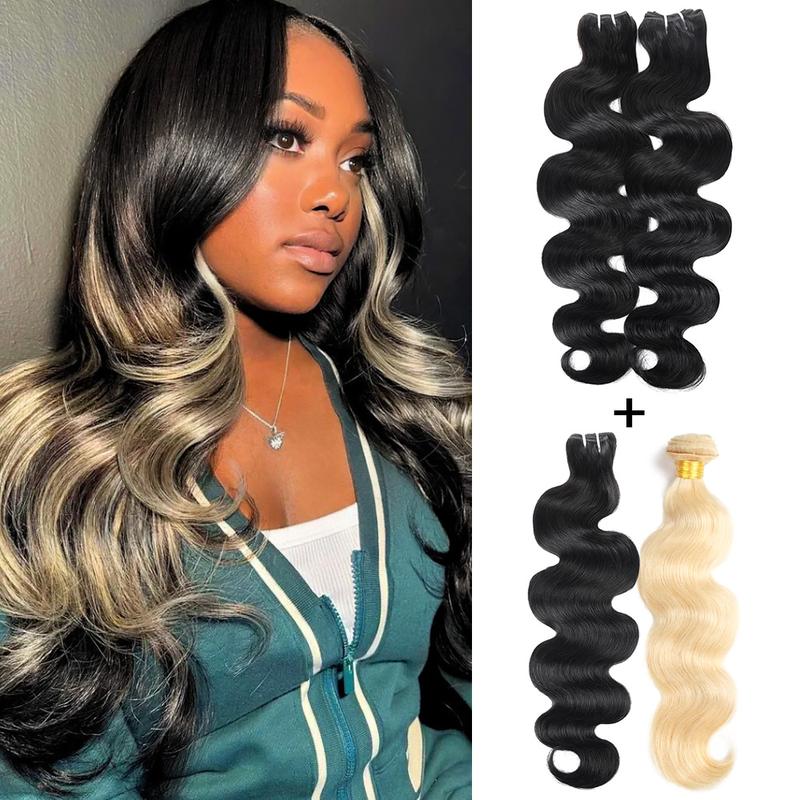 Ishow 1B/613 Blonde Bundles Body Wave 15A Brazilian Virgin  display picture 1
